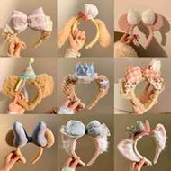 蝴蝶结海军帽发箍达菲熊可爱毛绒玲娜游乐园星梦旋律贝儿头箍拍照bow navy hat hairband duffy bear cute plush kin5he6.my20251205