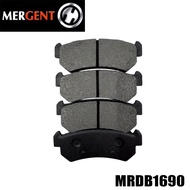 Rear Brake Pads CHEVROLET Optra 1.6 1.8 VAN Year 2002