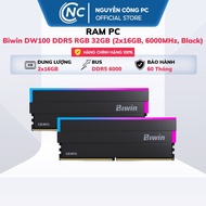 RAM Biwin DW100 DDR5 RGB 32GB (2x16GB, 6000MHz, Black) -