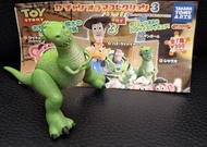 Takara Tomy Toy Story3 情景造型 擺設 扭蛋 - Rex 泡泡龍 (C-592)