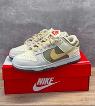 💜Nike Dunk Low「Light Bone & Dark Stucco」骨白色 低幫運動板鞋 男女同款