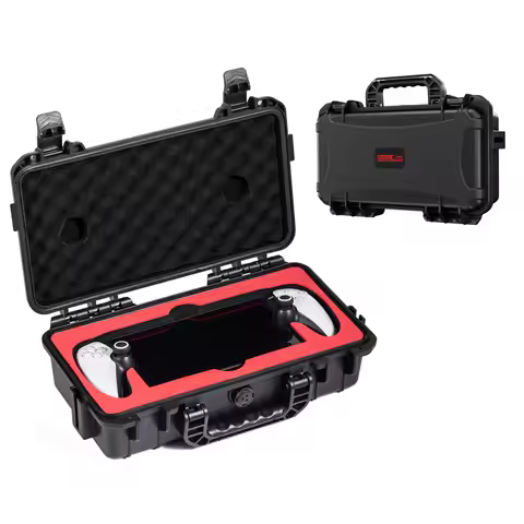PS Portal Travel Waterproof Carrying Case for Sony Playstation Portal Accessories Deluxe Professiona