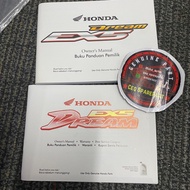 OWNER MANUAL BOOK HONDA EX5 DREAM 💯ORIGINAL HONDA