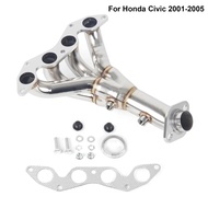 New Arrived Stainless Steel Racing Manifold Header Exhaust For 01-05 HONDA CIVIC DX/LX D17 1.7 EM2/E