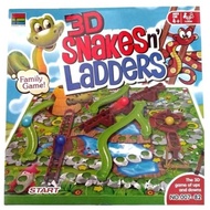 Children's Toys Board Game Snake Ladder 3D Snake Ladder 3D Board Game Snakes and Ladders Game