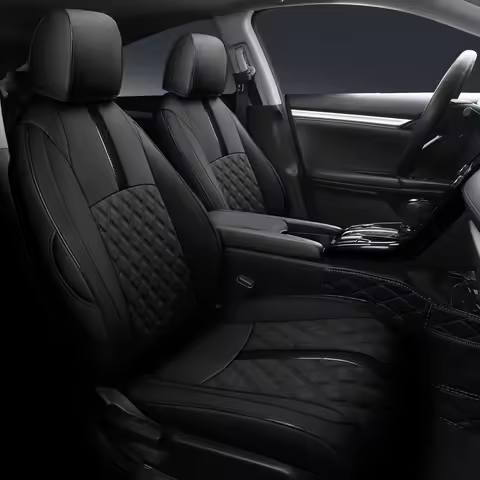 Custom Fit Car Seat Cover For Honda Select Civic 2016-2021 10th generation Non-slip Leather Seat Cus