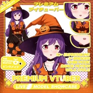 VTuber Model | Magical Lady Pumpkin | Ready to Use | Live2D Model | The Pumpkin Witch
