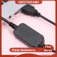 1.2m USB Battery Charging Extension Power Cord Cable for Yaesu VX-6R VX7R FT60R VX-150 VX-170 VX-177