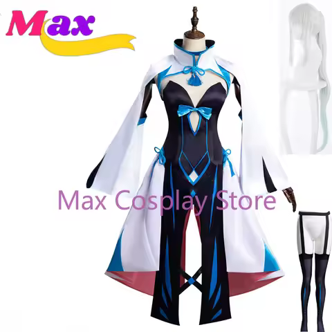 Max Anime FGO Morgan le Fay Cosplay Costume Halloween Carnival Dress Outfits Custom size