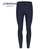 Decathlon 100 Men's UV Protection Surfing Leggings Long Swimming-Blue Decathlon Swimming Pants