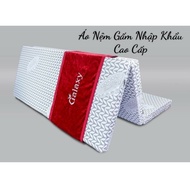 SUPER BEAUTIFUL 3-fold Mattress Cover, Durable, Thick Imported Velvet Brocade Fabric, High Quality 3