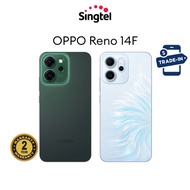 [Singtel]- OPPO Reno 14F 5G [(12+12GB)+256GB] | 6000mAh + 45W SUPERVOOC / eSIM | Smartphone Android