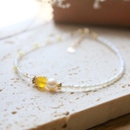 手鍊 黃澳寶 珍珠 - 守護星 -
