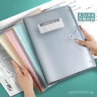 Transparent Roll A4Exam Paper Insert Multi-layer Test Paper Storage Bag Folder Clip A3Examination Pa