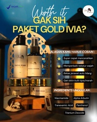ivia skincare paket gold || ivia silver || ivia flek