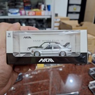 HKM Diecast Scale Mercedes64 benz W201 190E Evo II Silver