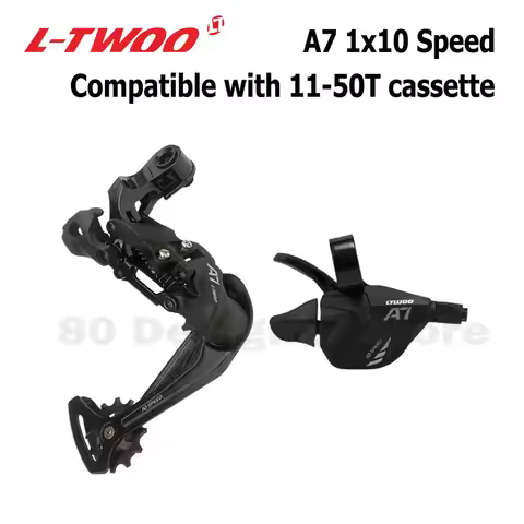 LTWOO A7 1x10 Groupset Trigger Shifter Lever+Rear Derailleur for MTB Bike 10-Speed Cassette Sprocket
