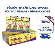 Care 100 Pedia ready-to-drink milk carton (New model) Carton of 48 boxes