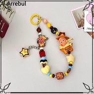 ARREBUL Phone Chain, Popmart Star Man Anti-lost Beaded Phone Charm, Cute Portable Gift Phone Wrist S
