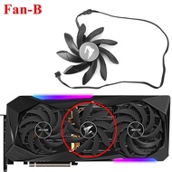 พัดลมการ์ดจอ PLD10015B12H 4Pin 0.55A สำหรับ Gigabyte AORUS GeForce RTX 3070 3080 3090 XTREME RX 6800