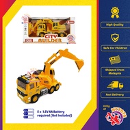 Excavator 20cm Truck Radio Remote Control Battery Operated Vehicle RC Car Toys For Boys Permainan Kawalan Jauh MYTOYS