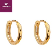 HABIB Oro Italia 916 Yellow Gold Earrings GE71420720 (22K Gold)