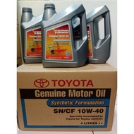 TOYOTA SEMI SYNTHETIC SSNCF10W40 10W-40 4L