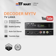 TFMART【KL STOCK】TV Decoder MYTV Box MY HDTV Decoder MY TV Full Set TV Channel Android Box Dekoder TV