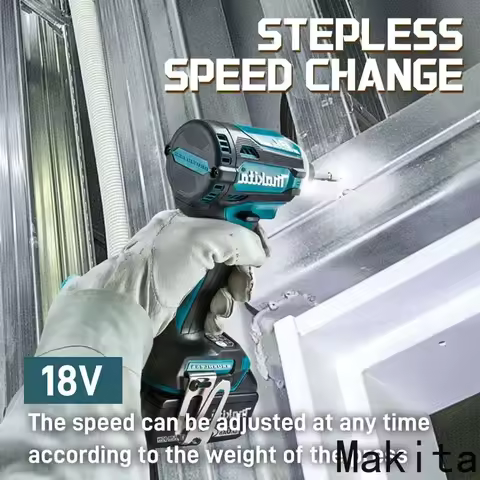 MAKITA impact driver DTD171 Rechargeable 18V high power brushless lithium screwdriver high torque el