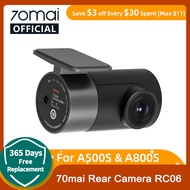 70mai Rear Cam RC06 for 70mai 4K Dash Cam 70mai A800 4K Car DVR Rearview cam 70mai Pro Plus+ for A80
