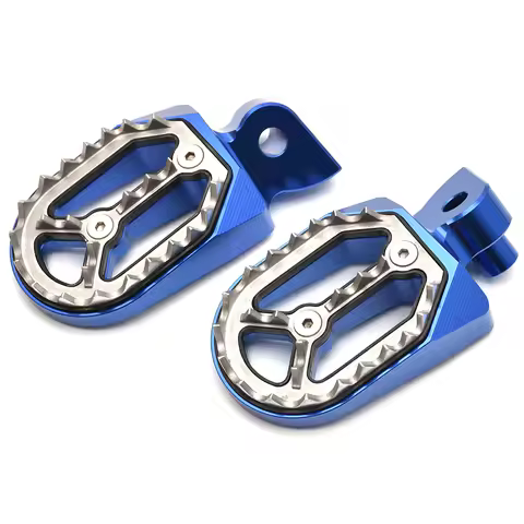 Wide Footrest Foot Pegs Steps For Yamaha YZ65 YZ85 YZ125 YZ125X YZ250 F/FX/X YZ450F/FX WR250F WR450F