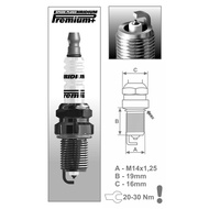 BENTLEY CONTINENTAL HYUNDAI ACCENT ATOS COUPE ELANTRA EXCEL  I30 P7 ( DR17YIR-1 ) BRISK Iridium Premium + Spark Plug