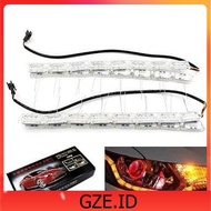 Flexible led Lights dual Color Crystol Telescopic Eyes A8