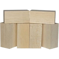 Super Bird Creations SB50017 Balsa Wood Block-Parrot Bird Toy-Unfinished Bird Chew Block, Wooden Bal