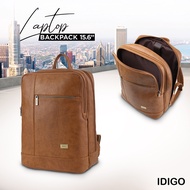 Balo da nam nữ đựng laptop 15.6 inch ba lô công sở phom rộng nhiều ngăn IDIGO UBP2-519-00