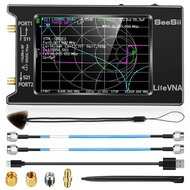 อัพเกรด NanoVNA 50kHz-6.3GHz Vector Network เครื่องวิเคราะห์เสาอากาศ 4 "วัด S พารามิเตอร์ HF VHF UHF