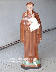 Tượng Thánh Tông đồ công giáo Thánh Anton 80cm chất liệu composite để được ngoài trời - quà tặng côn