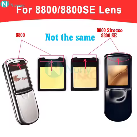 Nowey 8800 Screen Lens For Nokia 8800 Sirocco 8800SE Front Face Lens Glass Housing Cover Replacement