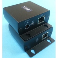 VGA Extender, Cat5/LAN cable,  70m, 1920x1200, VE-01H (Taiwan)