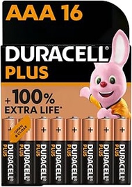 Duracell Plus-AAA CP16 Micro (AAA) Battery Alkaline Manganese 1.5 V Pack of 16