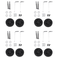 (UTVR) 4 Set 50X15mm Luggage Wheels Wear Resistant PU Caster Suitcase Replacement Wheels Luggage Whe