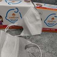 MASKER Anak DUCKBILL CAREION POLOS 3PLY ISI 50/BOX