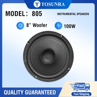 【TOSUNRA】TOSUNRA  805 BUY 1 TAKE 1 instrumental speaker 8 inches 100W amplifier accessories sound audio speaker Car audio