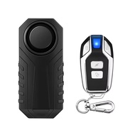 Vibration Bicycle Alarm Anti-Theft Motorcycle Bike Alarm 113 dB Waterproof Alarm with Remote