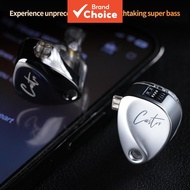 KZ Castor Earphones Wired Earbuds Bluetooth Headset Stereo Earpiece HiFi Bass Metallic Gaming Drive 