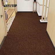 WAY2TOP Carpet Floor Tiles Sticker, 40x40cm Anti Slip Rug Carpet Tiles, DIY Square Soft Self Adhesiv