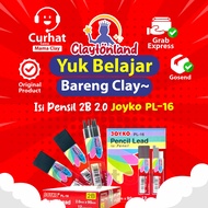 Joyko 2B 2.0 Pencil Lead Joyko Pencil Lead PL-16 Mechanical Pencil Lead 2.0 PL-16