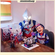 Adult Cyro Obudiga Ultraman Clothes Mask cos Performance Costume Luminous One-Piece Tight Performanc