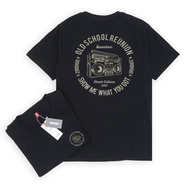 Zirdigo Kaos Distro Old Radio debe Short Sleeve Print Quality Men's Clothing