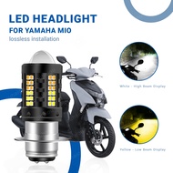 1PCS  61LED Motorcycle Headlight FOR HONDA TMX155 P150D  6500K White 3200K Yellow Dual Color  12-80V